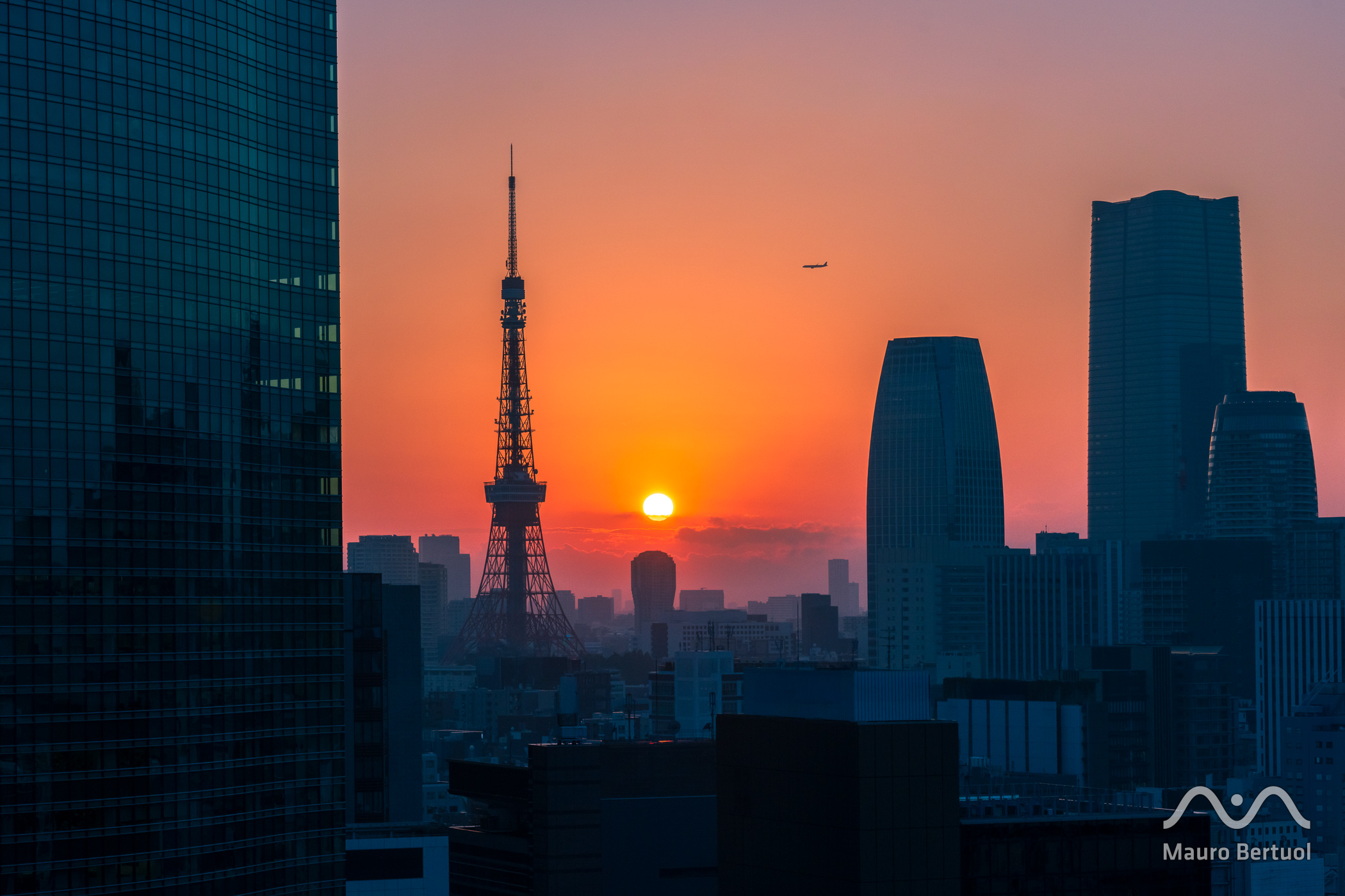 Sunset, Ginza, Tokyo